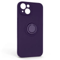 Armorstandart Чохол до мобільного телефона Armorstandart Icon Ring Apple iPhone 14 Dark Purple (ARM68690)