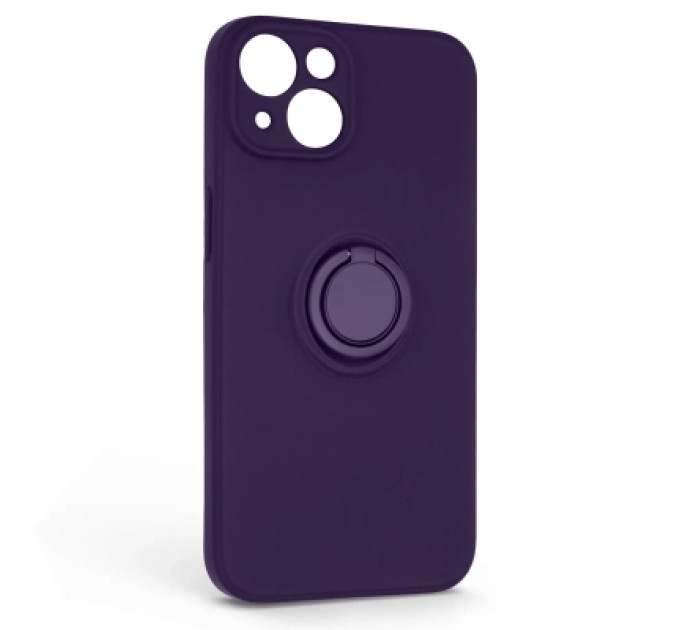 Armorstandart Чохол до мобільного телефона Armorstandart Icon Ring Apple iPhone 14 Dark Purple (ARM68690)