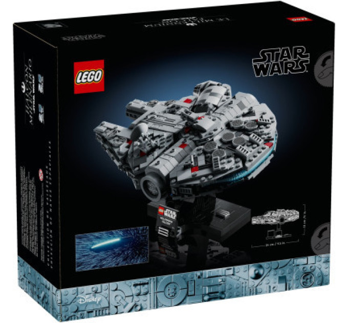 LEGO Конструктор LEGO Star Wars Тисячолітній сокіл 921 деталь (75375)