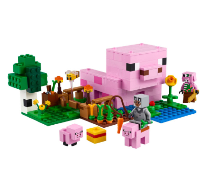 LEGO Конструктор LEGO Minecraft Будинок для поросят (21268)