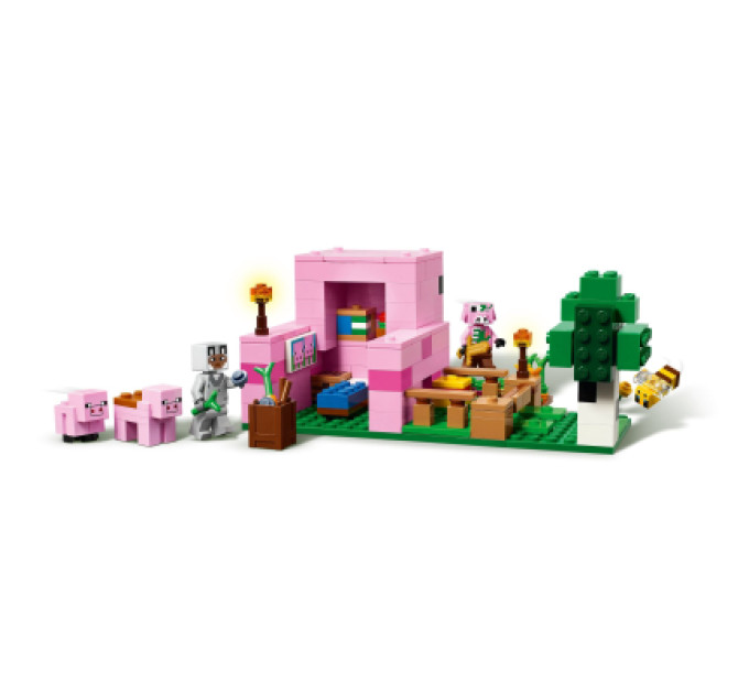 LEGO Конструктор LEGO Minecraft Будинок для поросят (21268)