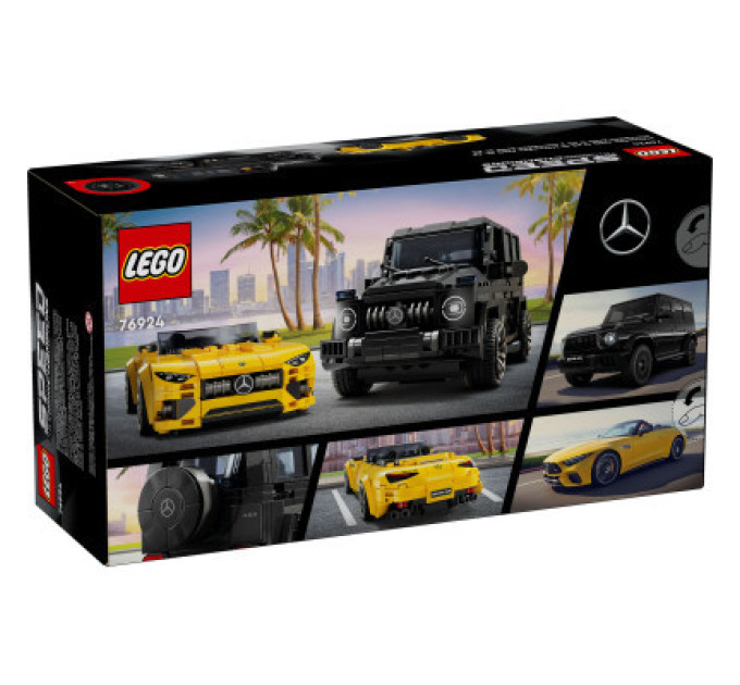 LEGO Конструктор LEGO Speed Champions Mercedes-AMG G 63 і Mercedes-AMG SL 63 (76924)