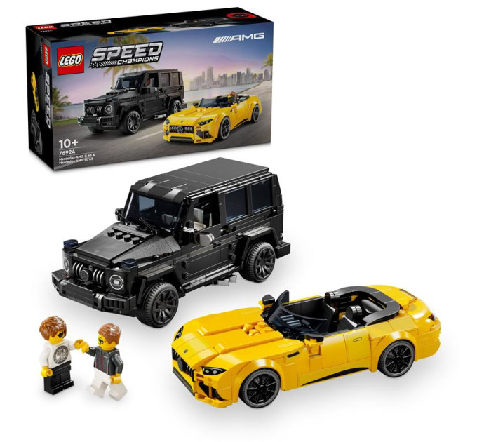 LEGO Конструктор LEGO Speed Champions Mercedes-AMG G 63 і Mercedes-AMG SL 63 (76924)
