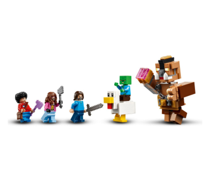 LEGO Конструктор LEGO Minecraft Бійцівський ринг у лісовому маєтку (21272)