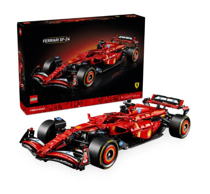 LEGO Конструктор LEGO Technic Автомобіль F1 Ferrari SF-24 (42207)