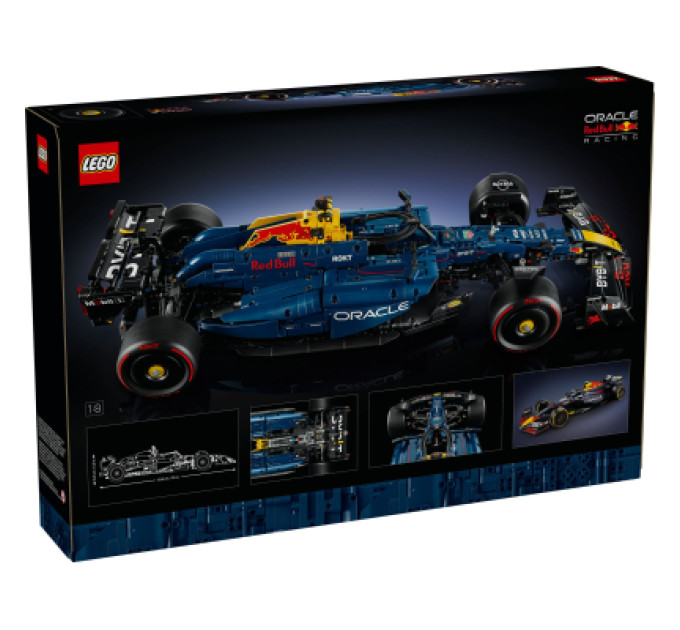 LEGO Конструктор LEGO Technic Автомобіль F1 Oracle Red Bull Racing RB20 (42206)