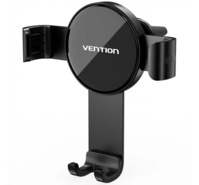 Vention Універсальний автотримач Vention 4.7-7.2" Car Phone Mount With Duckbill Clip Black (KCGB0)