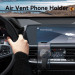 Vention Універсальний автотримач Vention 4.7-7.2" Car Phone Mount With Duckbill Clip Black (KCGB0)