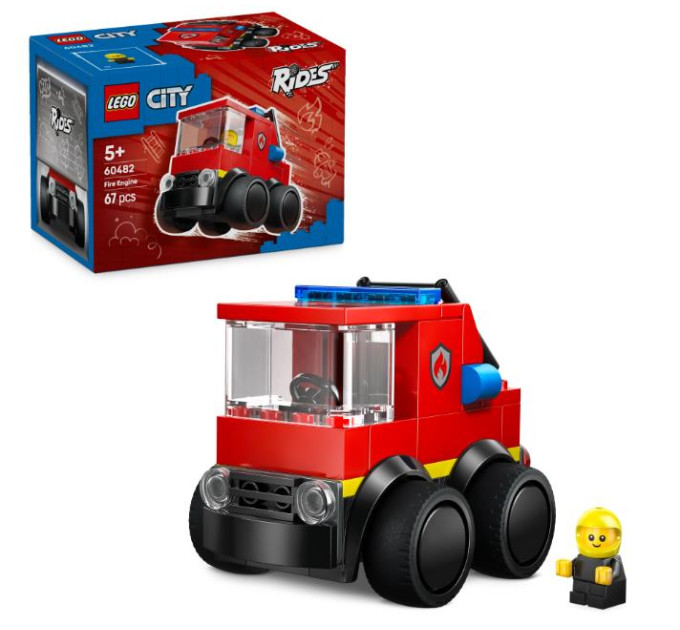 LEGO Конструктор LEGO City Автівки — Пожежна машина (60482)