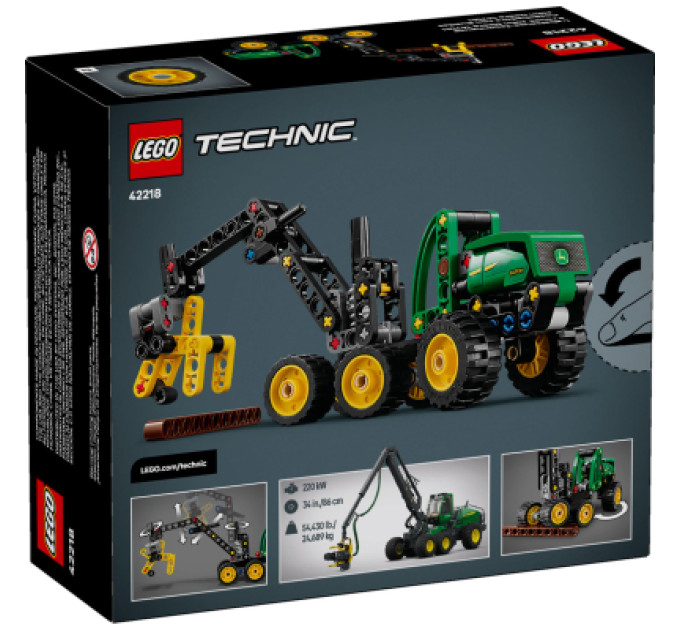 LEGO Конструктор LEGO Technic Колісний комбайн John Deere 1470H (42218)