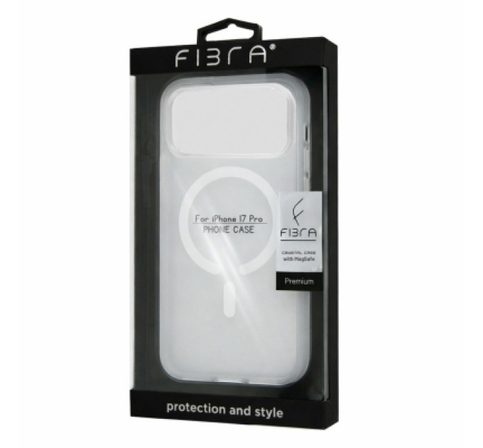 BeCover Чохол до мобільного телефона BeCover FIBRA Crystal MagSafe Apple iPhone 17 Pro (715369)