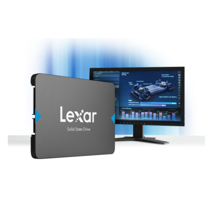 Lexar Накопичувач SSD 2.5" 256GB NQ100 Lexar (LNQ100X256G-RNNNG)