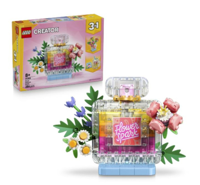 LEGO Конструктор LEGO Creator Флакон для парфумів із квітковим декором