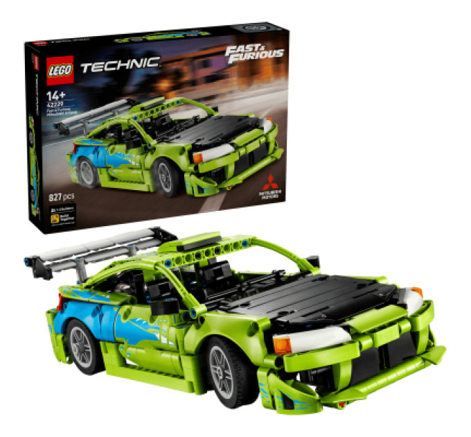 LEGO Конструктор LEGO Technic Форсаж Автомобіль Mitsubishi Eclipse (42229)