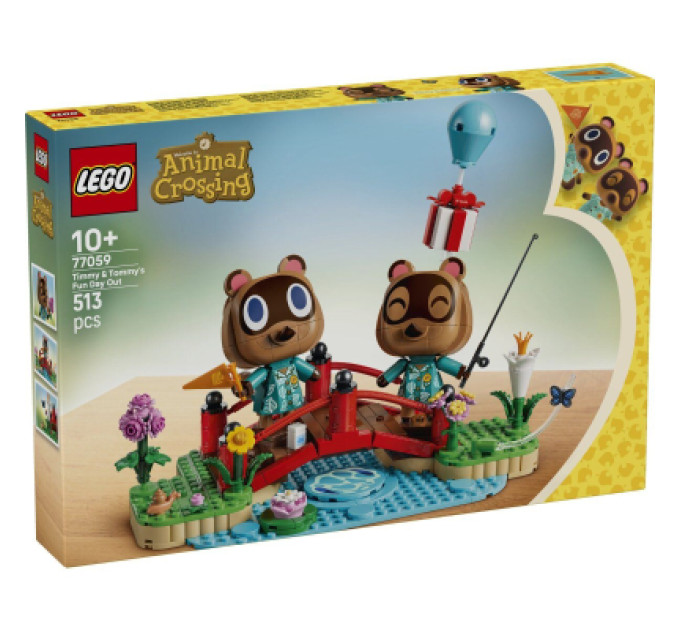 LEGO Конструктор LEGO Animal Crossing Веселий день Timmy і Tommy на природі (77059)