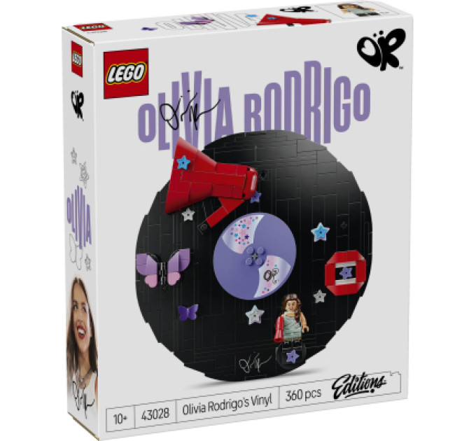 LEGO Конструктор LEGO Editions Music Вініл Олівії Родріґо (43028-)