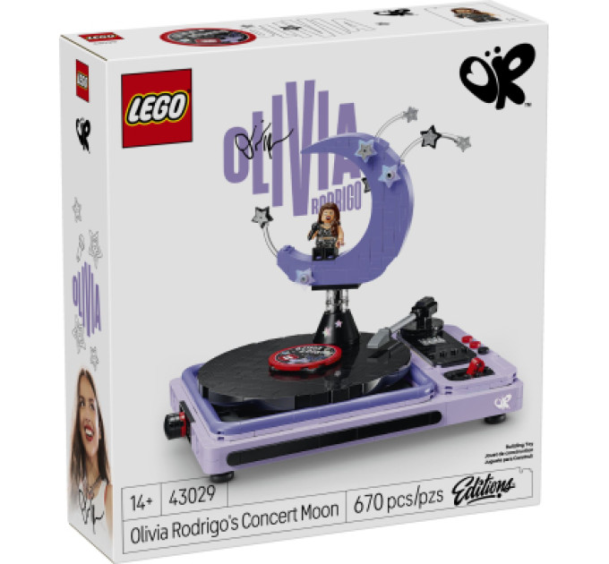 LEGO Конструктор LEGO Editions Music Місяць на концерті Олівії Родріґо (43029-)