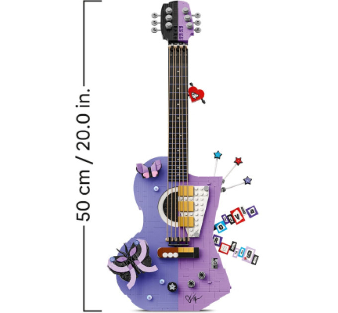 LEGO Конструктор LEGO Editions Music Подвійна гітара Олівії Родріґо (43031)