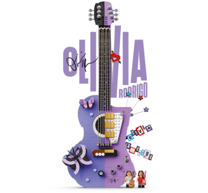 LEGO Конструктор LEGO Editions Music Подвійна гітара Олівії Родріґо (43031)