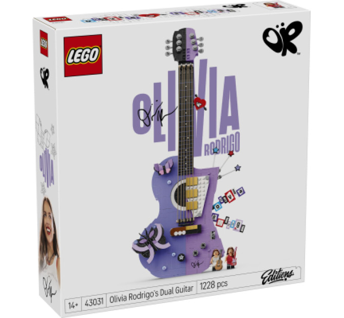 LEGO Конструктор LEGO Editions Music Подвійна гітара Олівії Родріґо (43031)