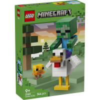 Конструктор LEGO Minecraft Курячий Жокей (21582)