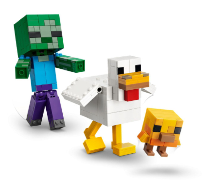 LEGO Конструктор LEGO Minecraft Курячий Жокей (21582)
