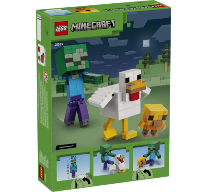 LEGO Конструктор LEGO Minecraft Курячий Жокей (21582)
