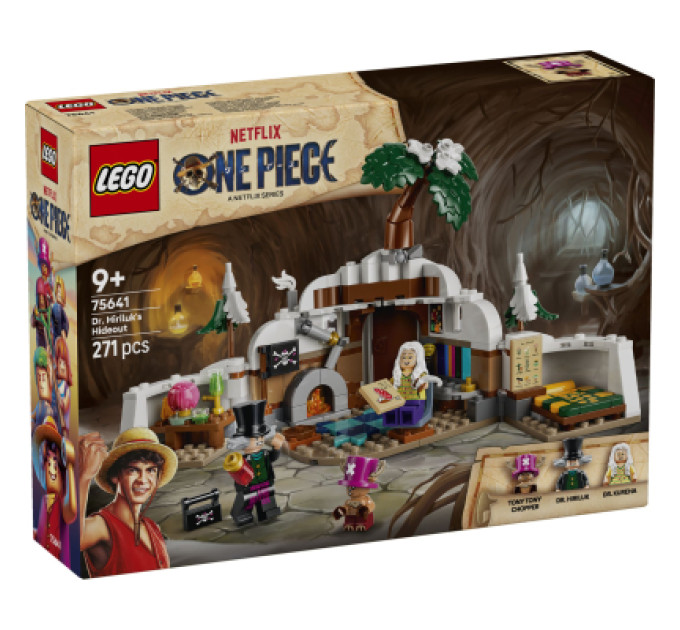 LEGO Конструктор LEGO One Piece Схованка лікаря Гірілука (75641-)