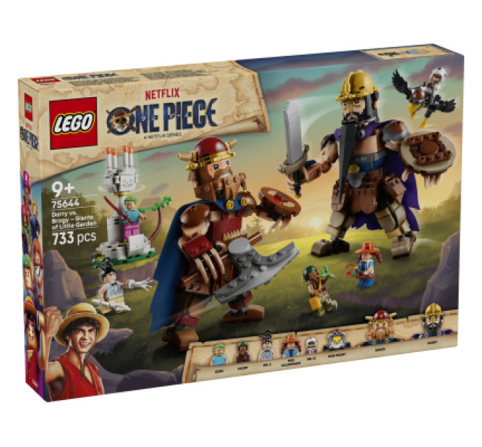 LEGO Конструктор LEGO One Piece Доррі проти Броґі: гіганти «Малого Саду» (75644-)