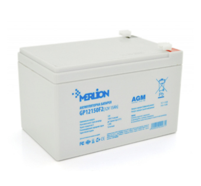 Merlion Батарея до ДБЖ Merlion 12V-15.0Ah (GP12150F2)