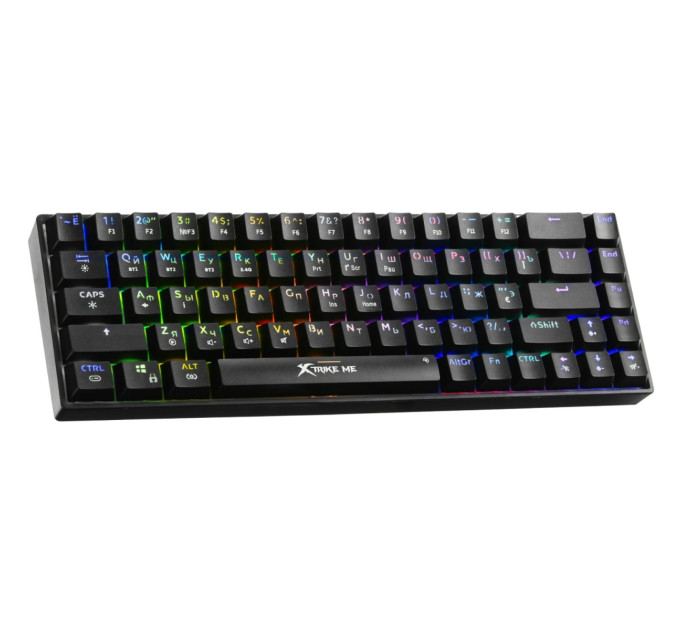Xtrike ME Клавіатура Xtrike ME GK-995W RGB Wireless/Bluetooth UA Black (GK-995WBKUA)