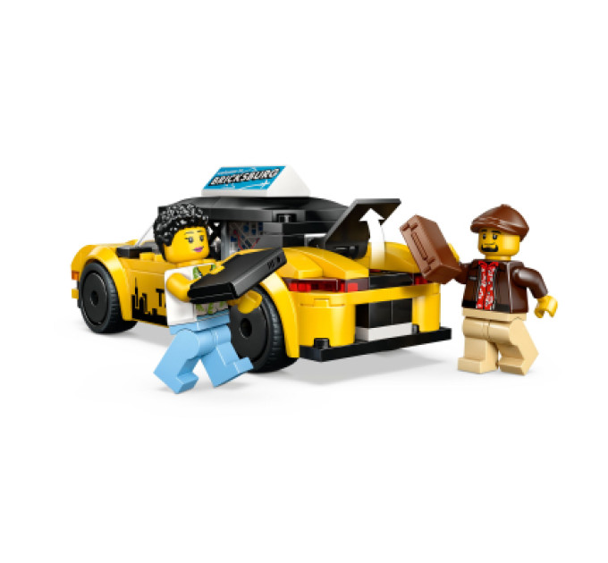 Конструктор LEGO City Жовте таксі (60487)