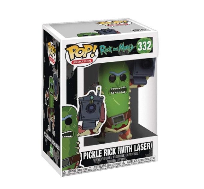 Funko Pop Фігурка Funko Pop cерії Rick and Morty S3 - Pickle Rick (27854)