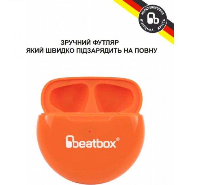 BeatBox Навушники BeatBox PODS PRO 6 Orange (bbppro6o)