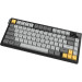 Ajazz Клавіатура Ajazz AF82 Wireless/Bluetooth/USB UA Black/Gray/Yellow (AF82-BGY)