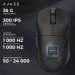 Ajazz Мишка Ajazz x Nacodex NJ08-MC Wireless/Bluetooth/USB Black (NJ08-MC-B)