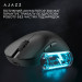 Ajazz Мишка Ajazz x Nacodex NJ08-MC Wireless/Bluetooth/USB Black (NJ08-MC-B)