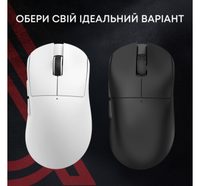Ajazz Мишка Ajazz x Nacodex NJ08-MC Wireless/Bluetooth/USB Black (NJ08-MC-B)