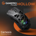 GamePro Мишка GamePro Genesis Hollow Wireless/Bluetooth/USB Black (GM870HB)
