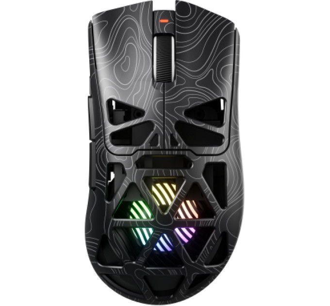 GamePro Мишка GamePro Genesis Hollow Wireless/Bluetooth/USB Black (GM870HB)