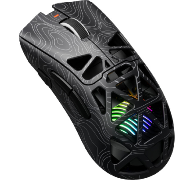 GamePro Мишка GamePro Genesis Hollow Wireless/Bluetooth/USB Black (GM870HB)