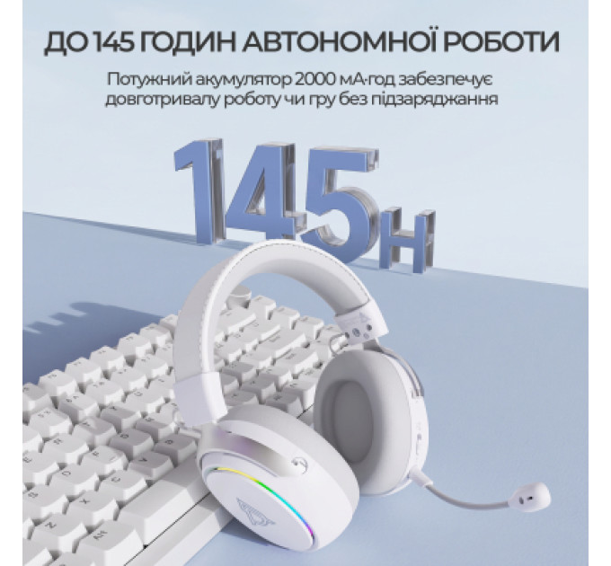 Ajazz Навушники Ajazz AHM10 Max White (AHM10-MAX-W)