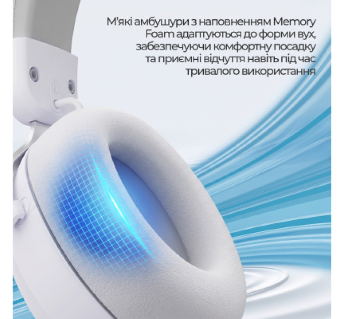 Ajazz Навушники Ajazz AHM10 Max White (AHM10-MAX-W)