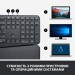 Logitech Клавіатура Logitech ERGO K860 Bluetooth/Wireless UA Black (920-010108)
