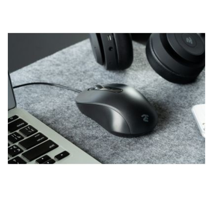 2E Мишка 2E MF160 USB Black (2E-MF160UB)