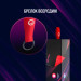 Lorgar Килимок для мишки Lorgar Main 323 Black/Red (LRG-GMP323)