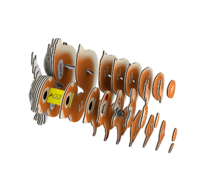 Eugy Пазл Eugy 3D Зоопарк Білка (XEG-083)
