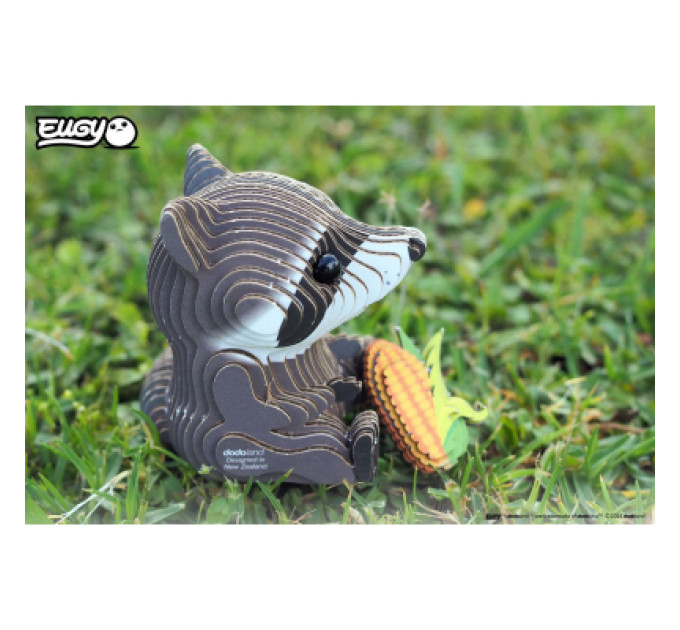 Eugy Пазл Eugy 3D Зоопарк Єнот (XEG-103)