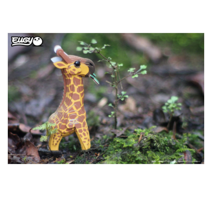 Eugy Пазл Eugy 3D Зоопарк Жираф (XEG-009)