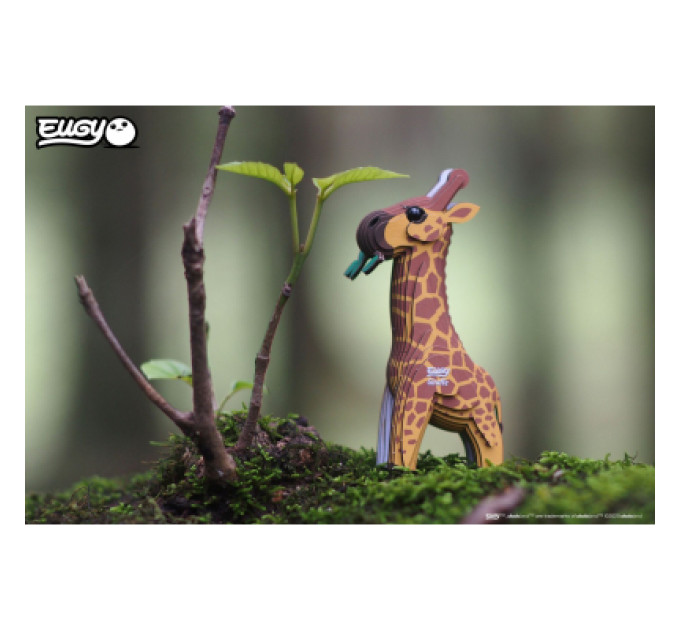Eugy Пазл Eugy 3D Зоопарк Жираф (XEG-009)